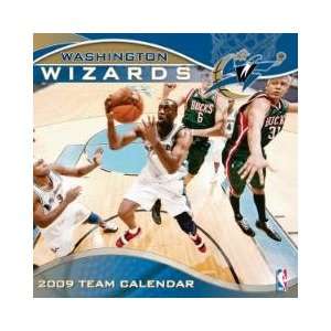  WASHINGTON WIZARDS 2009 NBA Monthly 12 X 12 WALL CALENDAR 