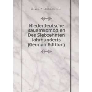  Niederdeutsche BauernkomÃ¶dien Des Siebzehnten 