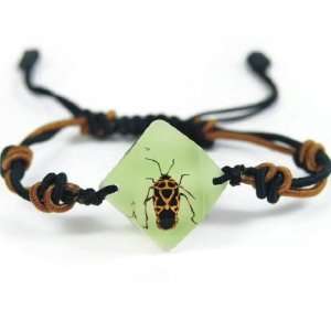  Real Insect Bracelet Harlequin Bug (small, glow 