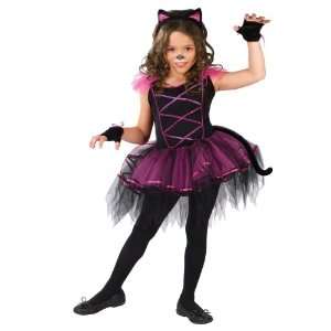  Lets Party By FunWorld Catarina Child Costume / Black/Pink 