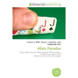  Allais Paradox (9786132874771) Books