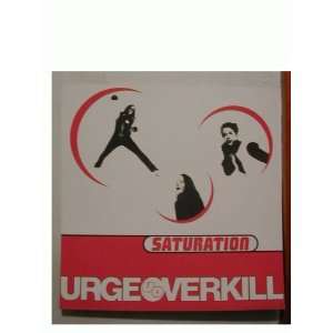  Urge Overkill Poster Flat 2 Sided 