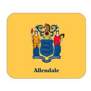  US State Flag   Allendale, New Jersey (NJ) Mouse Pad 