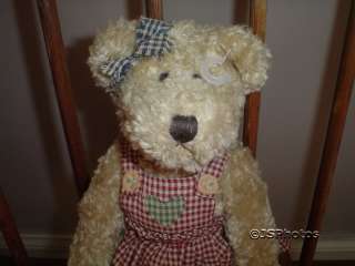 avon montreal canada fully jointed teddy bear girl bear dressed in a 