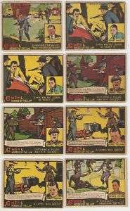 1936 Gum Inc G Men & Heroes of Law Card Set 96 With/PSA  