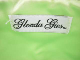 Description You are bidding on a GLENDA GIES Green Polka Dot Cosmetic 