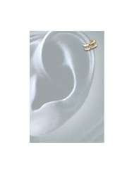 Earwrap® (tiny two band Earcuff) 6DGF 14K Gold filled