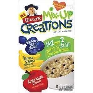 Quaker Mix Up Creations Instant Oatmeal Variety Pack   Blueberry Blast 