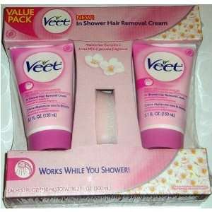  Veet in Shower Hair Removal Cream for Normal Skin with 