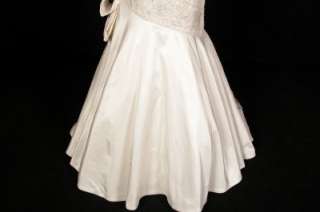 Barge La Fleur LF218 Light Ivory Silk Couture New Bridal Wedding Dress 