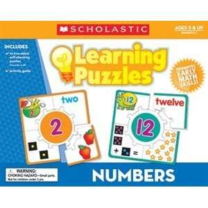  Scholastic 978 0 545 30229 6 Numbers Learning Puzzles 