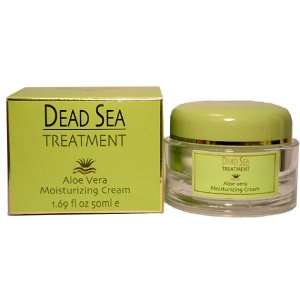  Dead Sea Treatment Aloe Vera Moisturizing Cream 1.69 Fl.Oz 