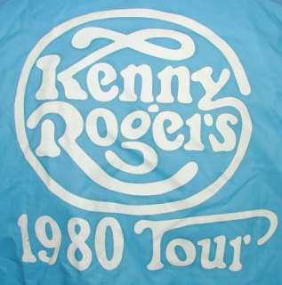 Vintage KENNY ROGERS 1980s Tour JACKET L Rare  