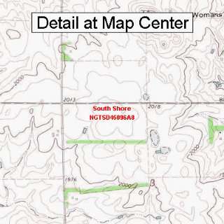  Map   South Shore, South Dakota (Folded/Waterproof)