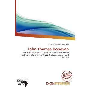    John Thomas Donovan (9786200893574) Kristen Nehemiah Horst Books