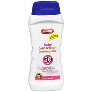   Sunscreen Lotion SPF 50, 8 OZ (2 PACK)   Compare to Coppertone Beauty