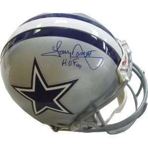  Tony Dorsett Dallas Cowboys Authentic Helmet HOF AS IS 