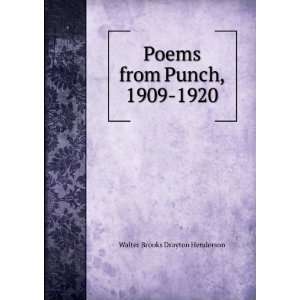    Poems from Punch, 1909 1920 Walter Brooks Drayton Henderson Books