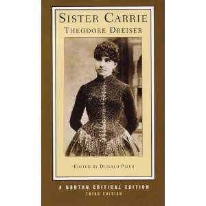   Carrie (Norton Critical Editions) [Paperback] Theodore Dreiser Books