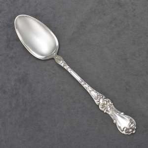 Floral by Wallace, Silverplate Platter/Stuffing Spoon  