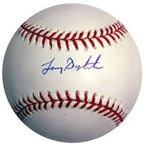  Lenny Dykstra Autographed Baseball