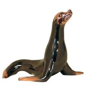   Dark Copper Color Single Wet Seal Figurine Statue