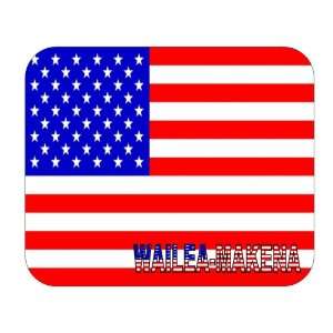  US Flag   Wailea Makena, Hawaii (HI) Mouse Pad 