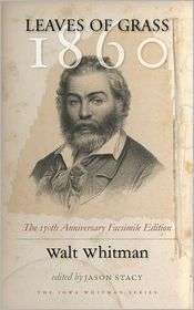 Leaves of Grass 1860, (1587298252), Walt Whitman, Textbooks   Barnes 