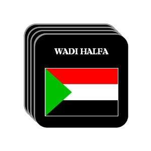 Sudan   WADI HALFA Set of 4 Mini Mousepad Coasters 