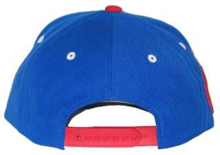 KANSAS CITY SCOUTS NHL HOCKEY VINTAGE BLUE SUPER STAR SNAPBACK HAT/CAP 
