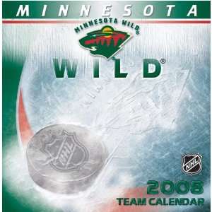  MINNESOTA WILD 2008 NHL Daily Desk 5 x 5 BOX CALENDAR 