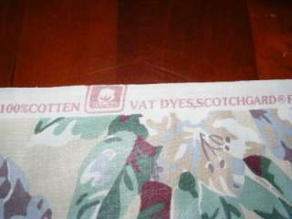 Waverly Cotton Fabric~Spring Garden~1 1/2 Yds x 26  
