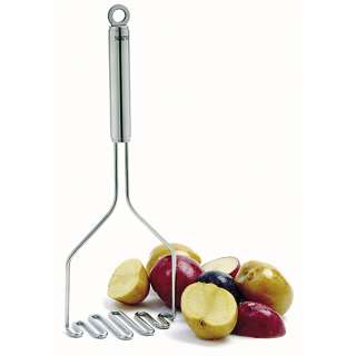 NSF COMMERCIAL STAINLESS STEEL DELUXE POTATO MASHER NEW 028901012304 