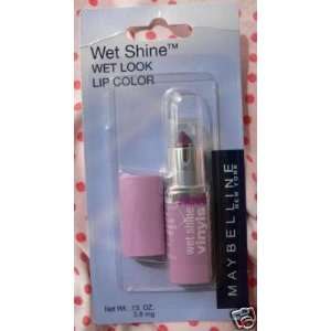  Maybelline Wet Shine Vinyls Lipstick, Lacquered Berry 