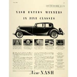   Big Six Ambassador Eight Cars   Original Print Ad