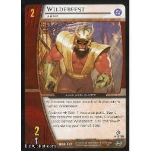  Wildebeest, Army (Vs System   DC Origins   Wildebeest 