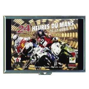 Motorcycle 1994, 24 Le Mans ID Holder, Cigarette Case or Wallet MADE 