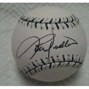  Lou Piniella Autographed Ball   2008 AS *CUBS * COA 