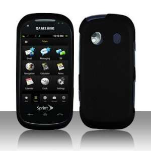  Samsung Seek M350 Cell Phone Black Rubber Feel Protective 