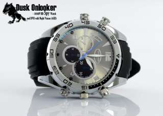 Dusk Onlooker   1080P HD Spy Watch and DVR with Night Vision (4GB)