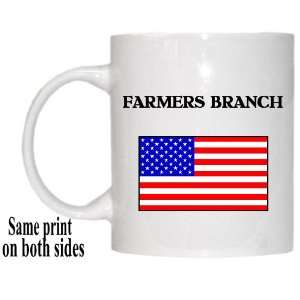  US Flag   Farmers Branch, Texas (TX) Mug 