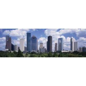  Cityscape, Houston, Texas, USA by Panoramic Images , 24x8 