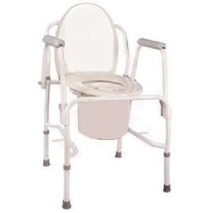  Commodes Deluxe Steel Drop Arm Commode Health & Personal 