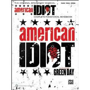  Alfred Green Day American Idiot The Musical Piano/Vocal 