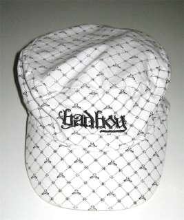 BAD BOY CAP/HAT WHITE and BLACK   SIZE 12 16/NEVER WORN  