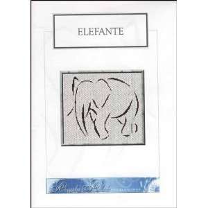  Elefante (Elephant)   Cross Stitch Pattern Arts, Crafts 