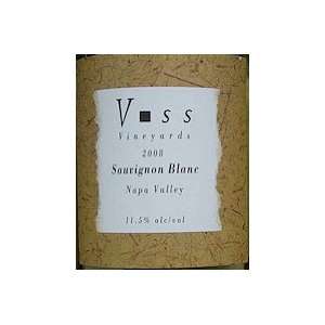  2008 Voss Vineyards Sauvignon Blanc 750ml 750 ml Grocery 