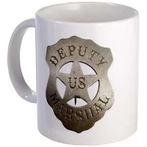  Deputy US Marshal Badge Police Mug by  Kitchen 