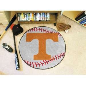  Tennessee Volunteers Round Baseball Mat (29) Sports 
