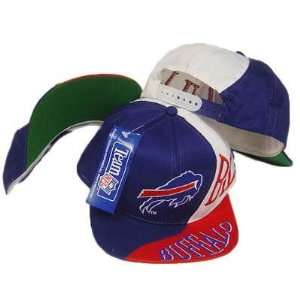  NFL BUFFALO BILLS FLAT BILL OLD SCHOOL SNAPBACK HAT CAP 